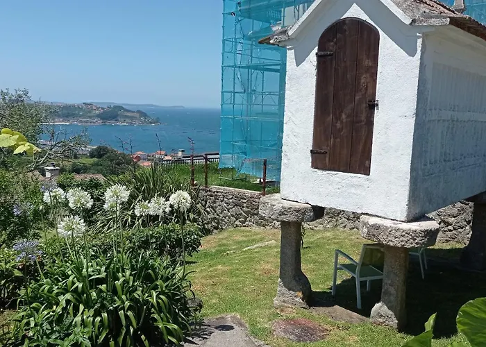 A Barraca. Casa Con Jardin Y Vistas A La Ria