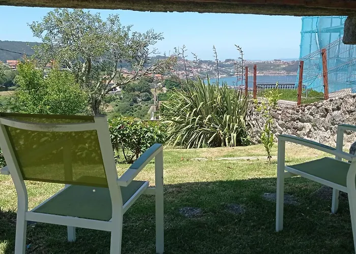 A Barraca. Casa Con Jardin Y Vistas A La Ria